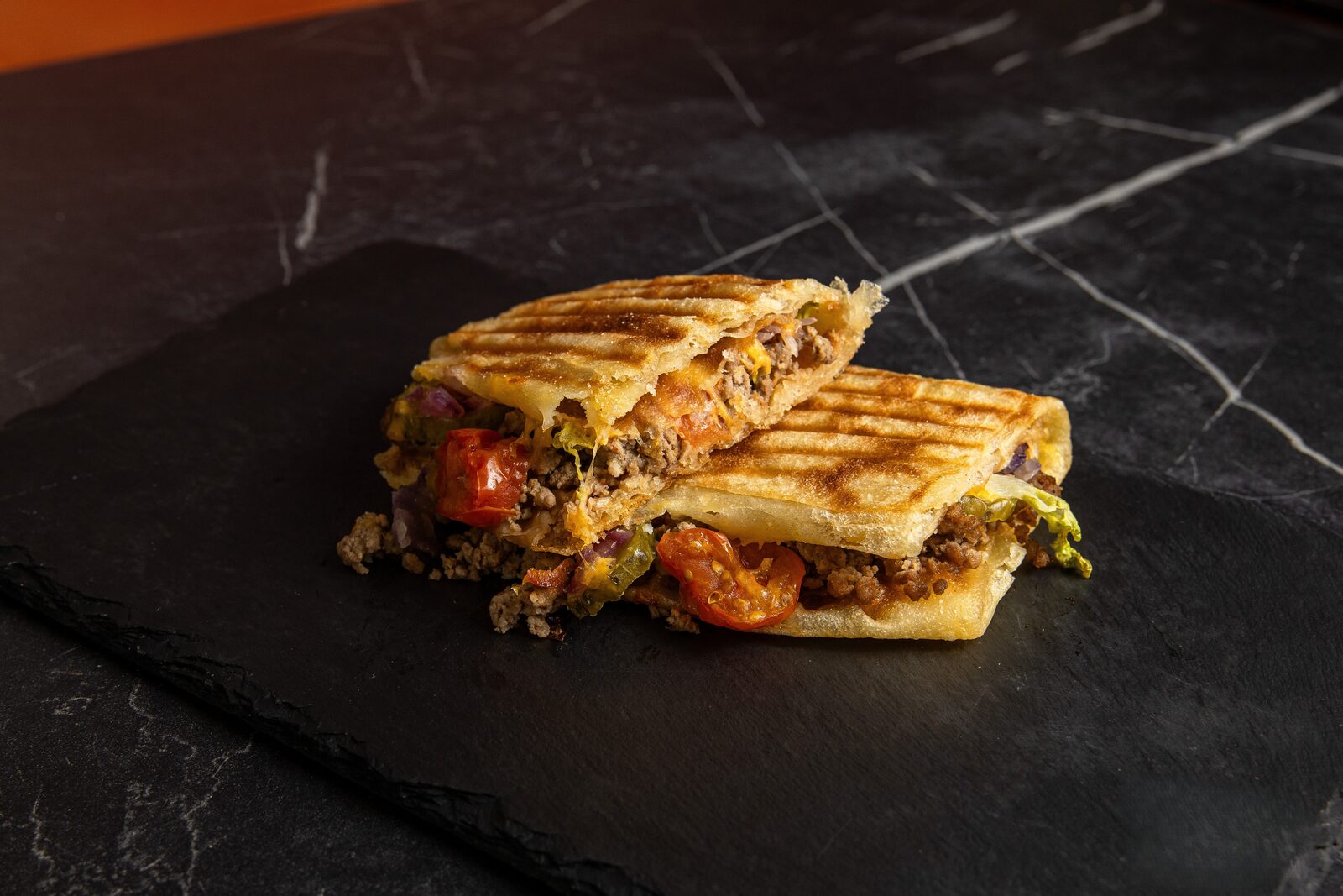 Sandwich gourmet garni